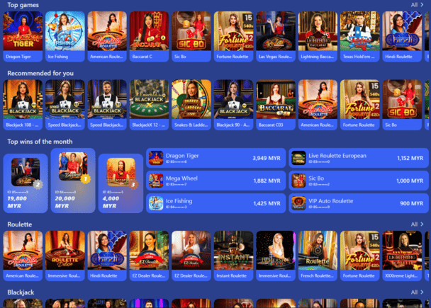 Dashking88 live casino table view with dealer streams, table limit labels and quick table access tiles